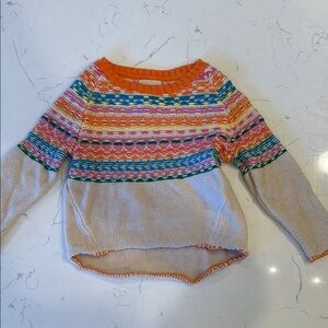 PEEK . Colorful Striped Women's Sweater